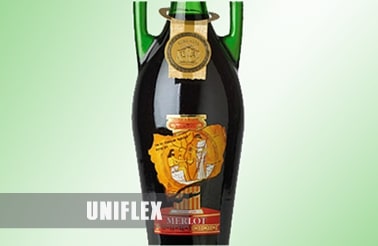 Самоклеящаяся этикетка для вина Merlot